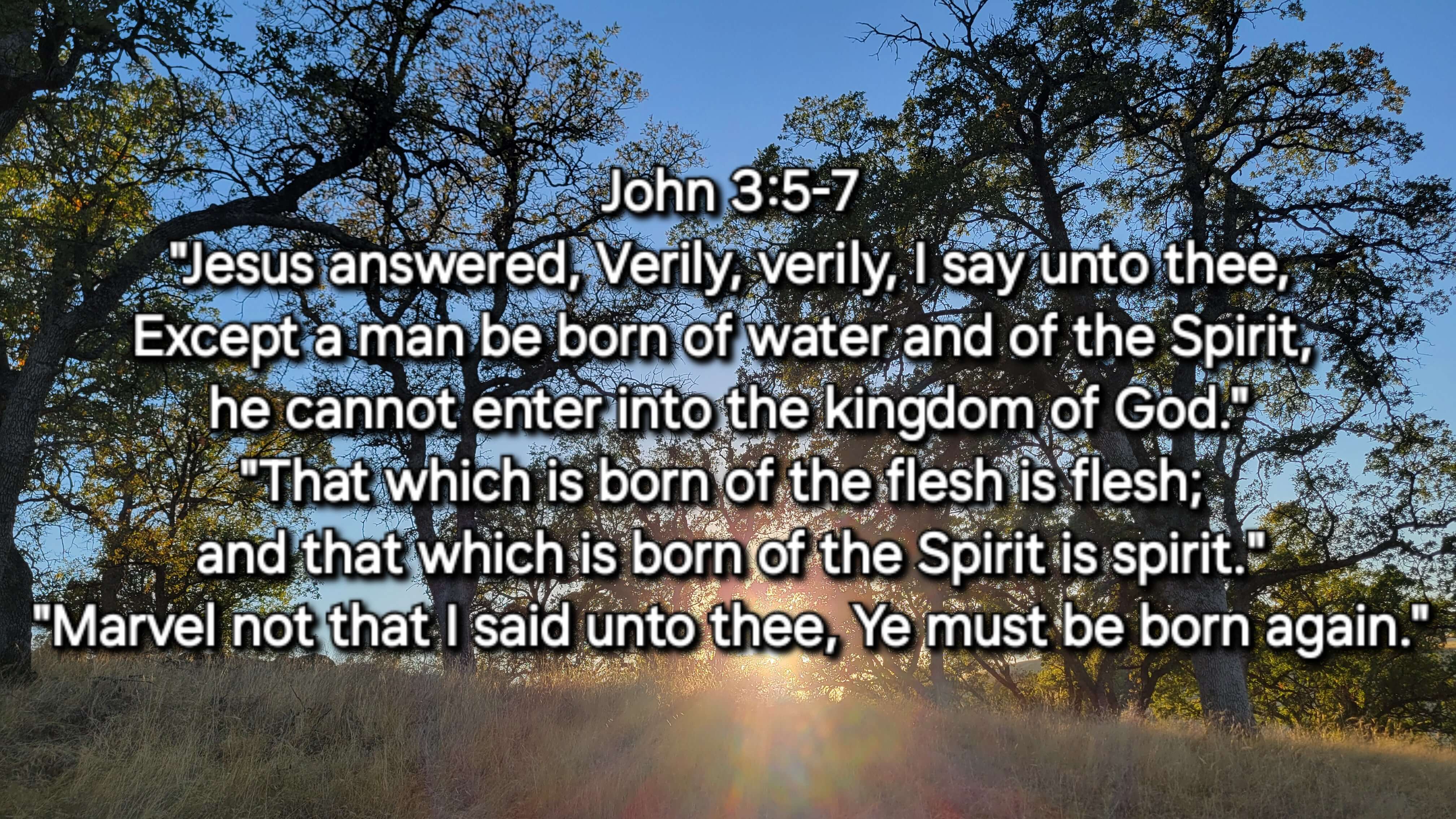 john 3 5 7