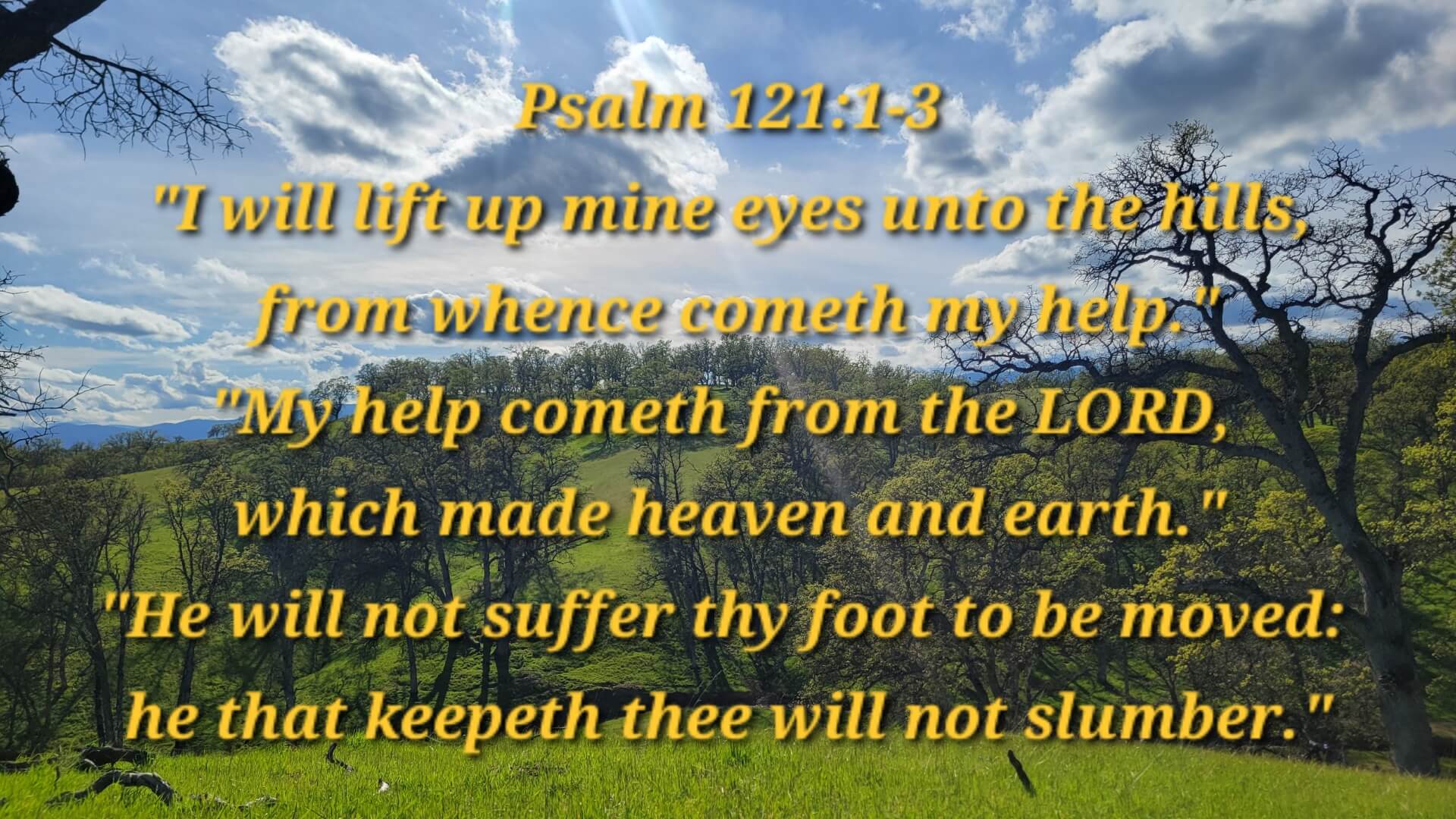 psalm 121 1 3