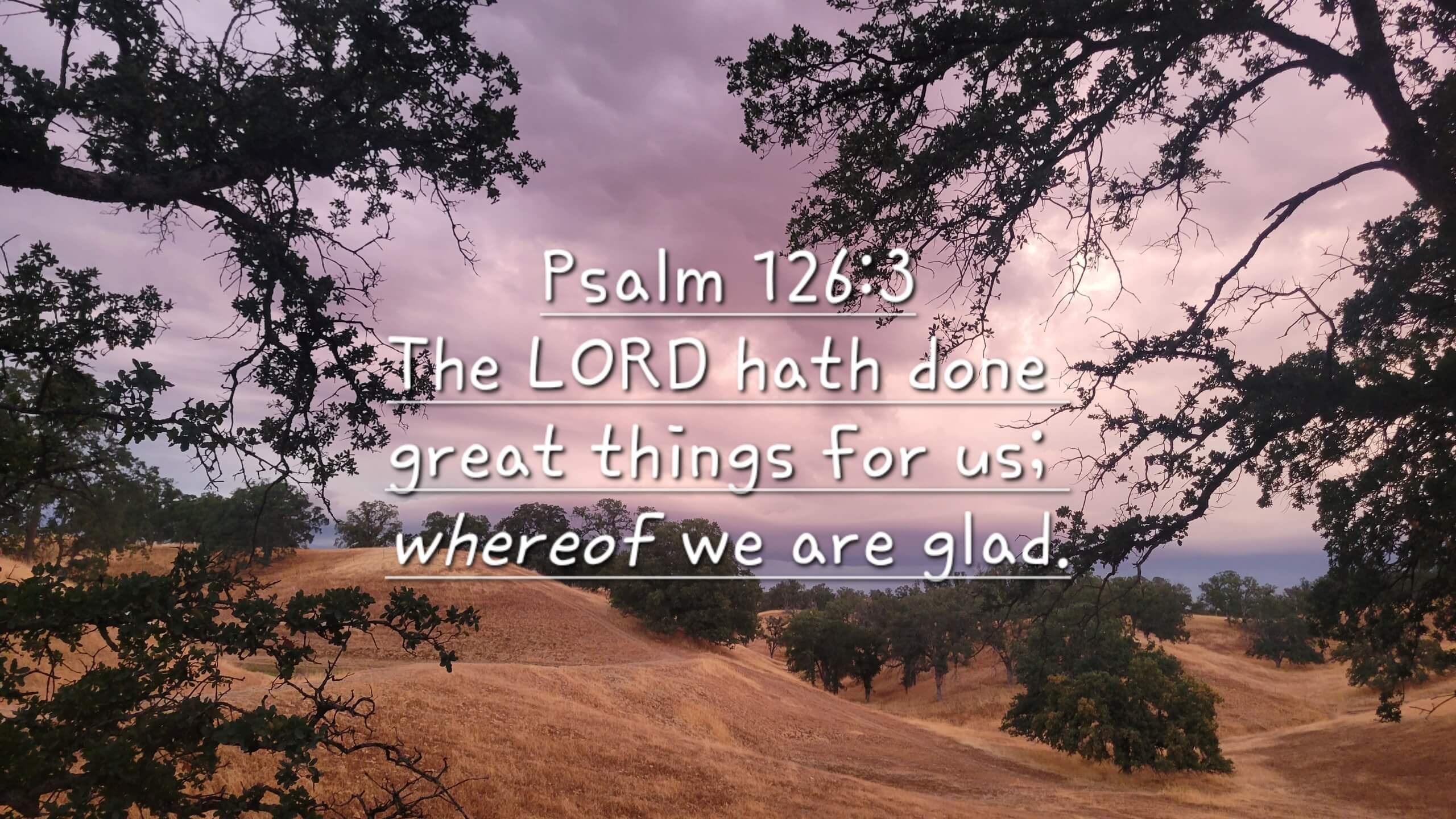 Psalm 126:3
